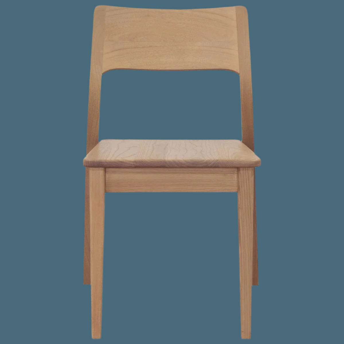 PROVIDENCE SOLID OAK DINING CHAIRS IN NATURAL SET OF 2