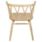 SIERRA SOLID OAK DINING CHAIRS IN NATURAL SET OF 2 - MyChocolateWood