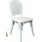 TAHITI CONTEMPORY DINING CHAIR RADIO RATTAN WEAVE WHITE BLACK OR NATURAL - MyChocolateWood