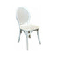 ISLANDER RECYCLED ELM TIMBER DINING CHAIR OPEN RATTAN WEAVE WHITE 44X55X95(H) CM - MyChocolateWood