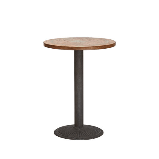 Clover Inlay Table Top 600mm Round - MyChocolateWood