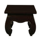CHENGLEI OPIUM STYLE LEG LAMP SIDE TABLE IN CHOCOLATE