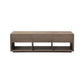 CARDEW SOLID WHITE CEDAR TIMBER 3 DRAWERS 180CM TV UNIT IN LATTE - MyChocolateWood