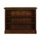 ADELAIDE SOLID MAHOGANY TIMBER WIDE BOOKCASE IN MAHOGANY - MyChocolateWood