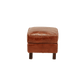MULAN TOP GRAIN COWHIDE LEATHER OTTOMAN IN ORIGINAL AGED LEATHER - MyChocolateWood
