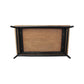 DRAPER SOLID MINDI WOOD COFFEE TABLE 1 DRAWER & 1 SHELF IN RECLAIMED AGED FINISH - MyChocolateWood
