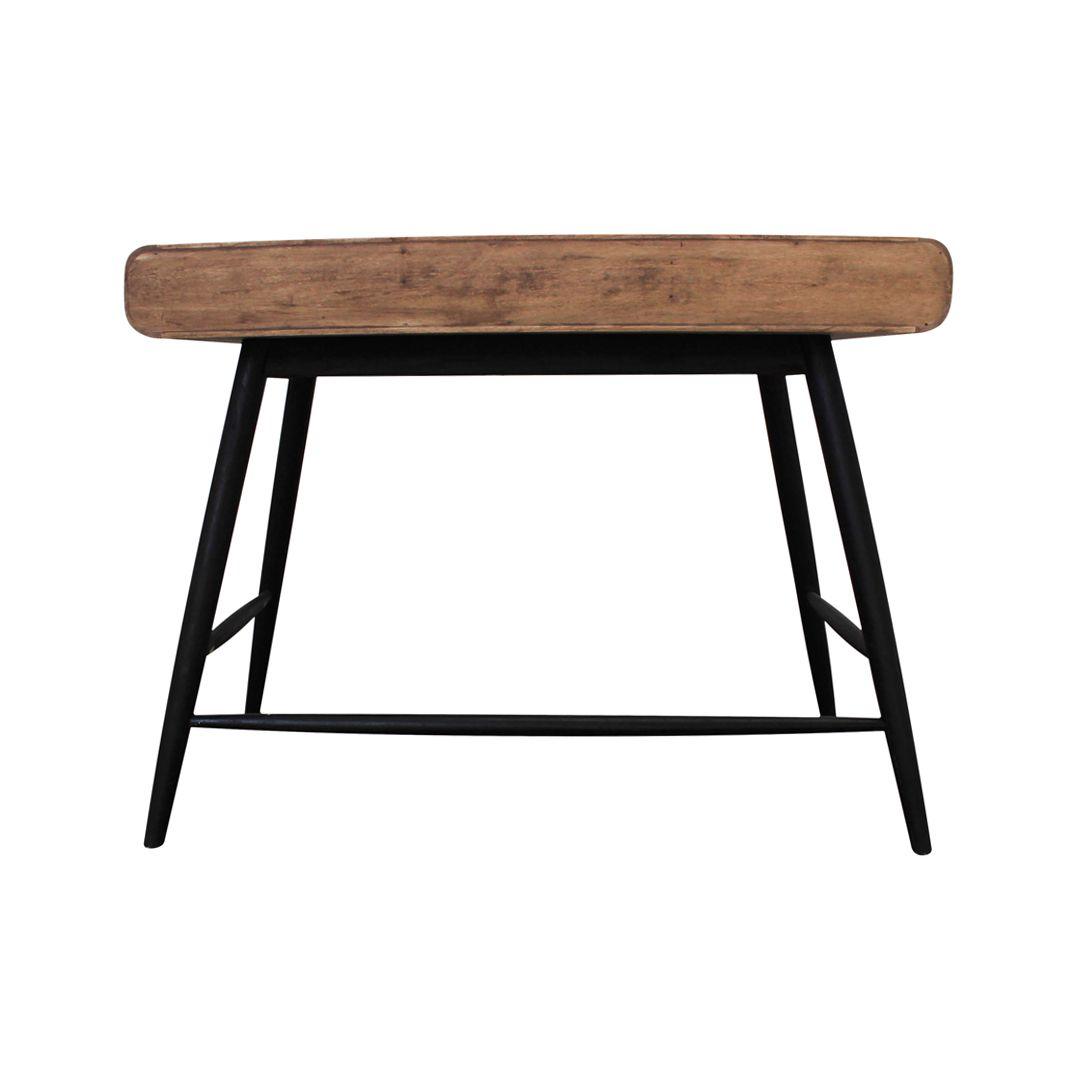 DRAPER MINDI WOOD 2 DRAWER DESK IN MINDY BROWN FINISH - MyChocolateWood