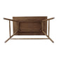 DRAPER MINDI WOOD 2 DRAWER DESK IN MINDY BROWN FINISH - MyChocolateWood