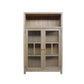 FABRIZIO DISPLAY CABINET IN RECLAIMED AGED - MyChocolateWood