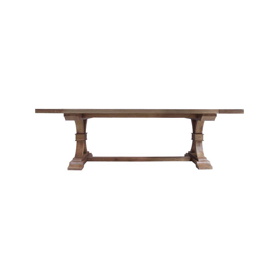 MADISON DINING TABLE IN MINDI WOOD