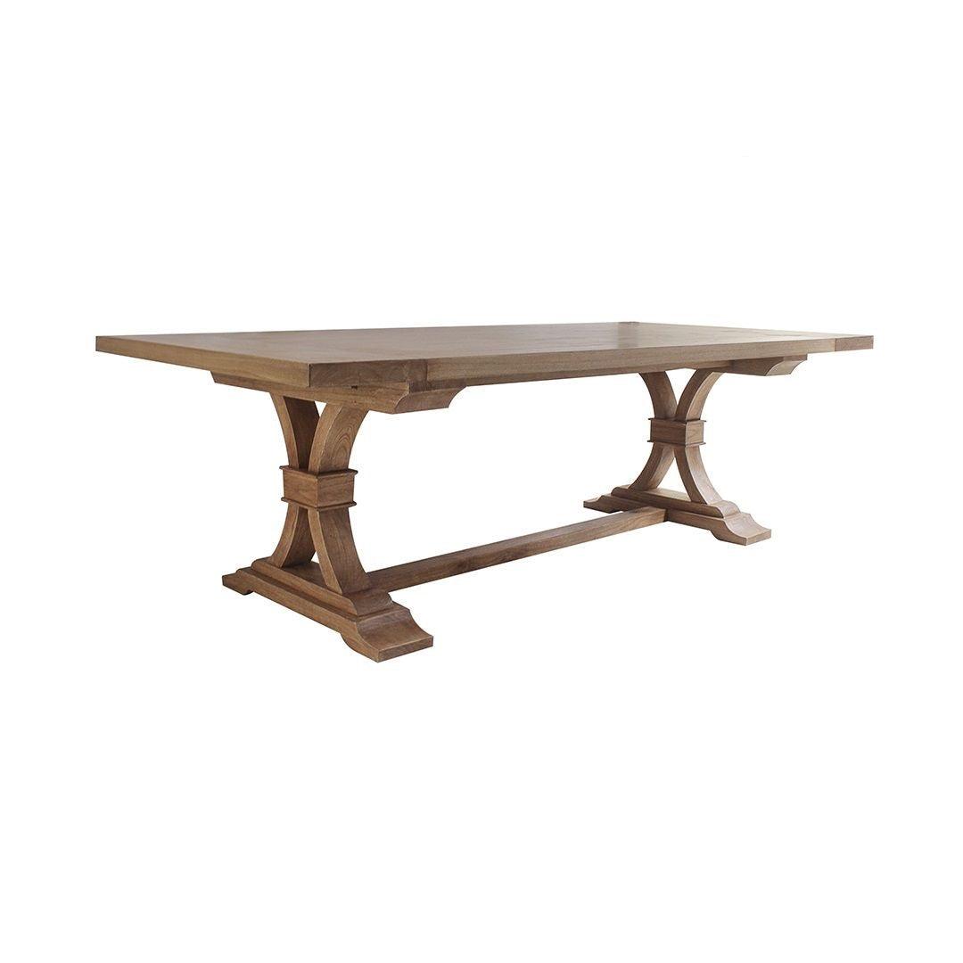 MADISON DINING TABLE IN MINDI WOOD