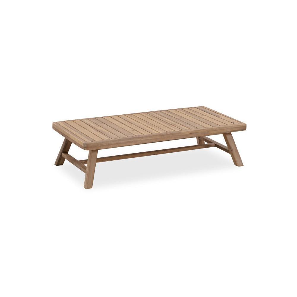 GLOSTER ACACIA WOOD & ROPE LARGE 4 - PIECE OUTDOORS SETTING - MyChocolateWood