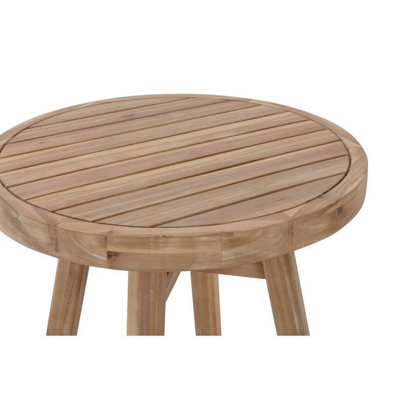 GLOUCESTER ACACIA WOOD & ROPE 3 - PIECE BALCONY OUTDOORS SETTING