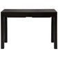 TANAKA SOLID MAHOGANY TIMBER DESK WITH 2 HIDDEN DRAWERS - CHOCOLATE - MyChocolateWood