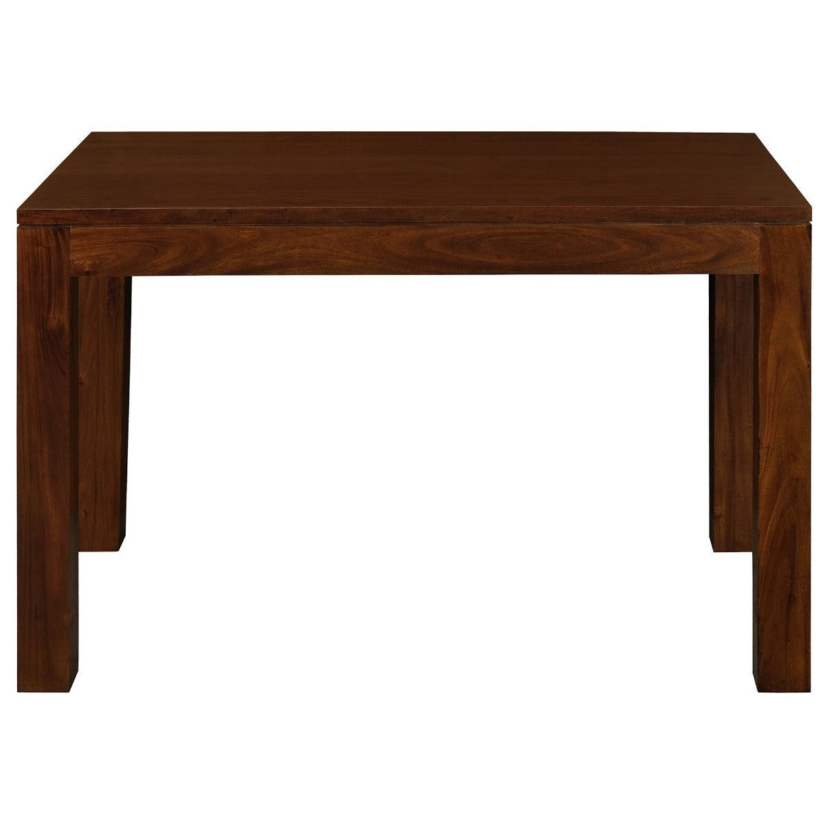 TANAKA SOLID MAHOGANY 120CM DINING TABLE IN MAHOGANY