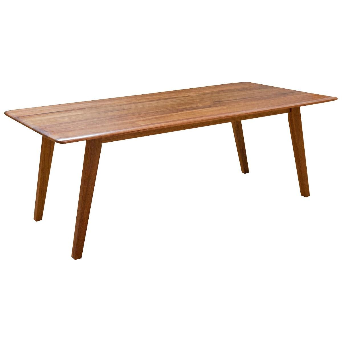 ALMA SOLID TASMANIAN BLACKWOOD DINING TABLE 210CM