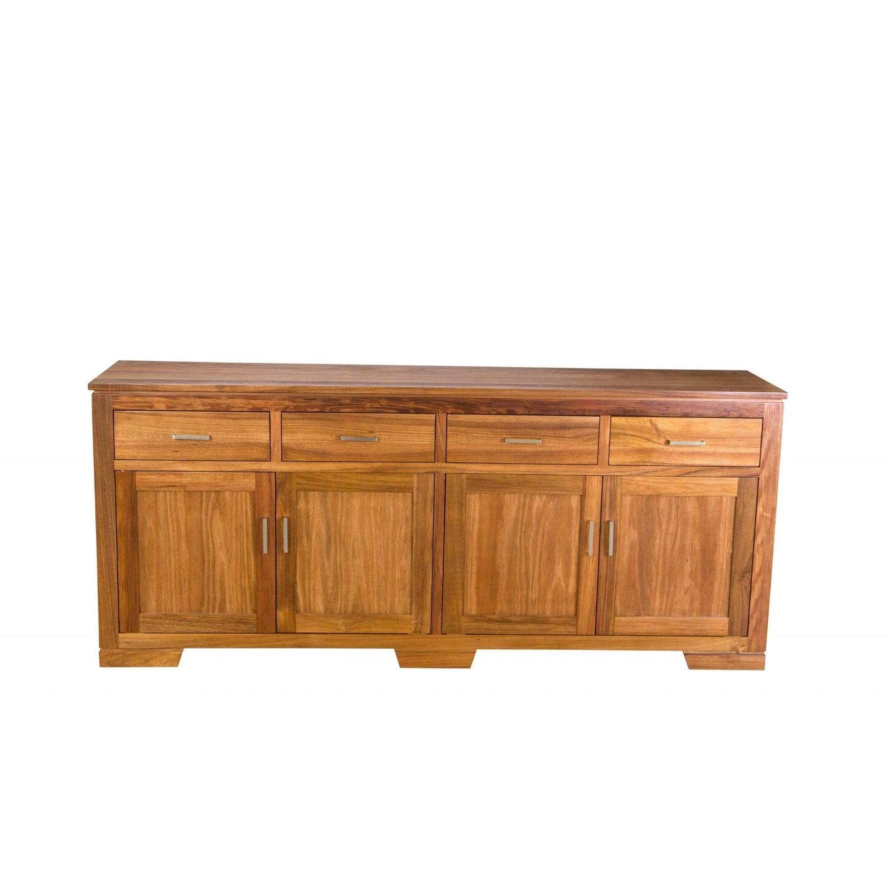 ALDO TASMANIAN BLACKWOOD BUFFET 4 DOORS & 4 DRAWERS