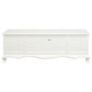 ELODIE SOLID MAHOGANY ETU/TV UNIT 2 DOORS 2 DRAWERS WHITE 168CM - MyChocolateWood