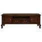 STEWART QUEEN ANN STYLE SOLID MAHOGANY 2 DOORS 2 DRAWERS 180CM TV UNIT - MAHOGANY - MyChocolateWood