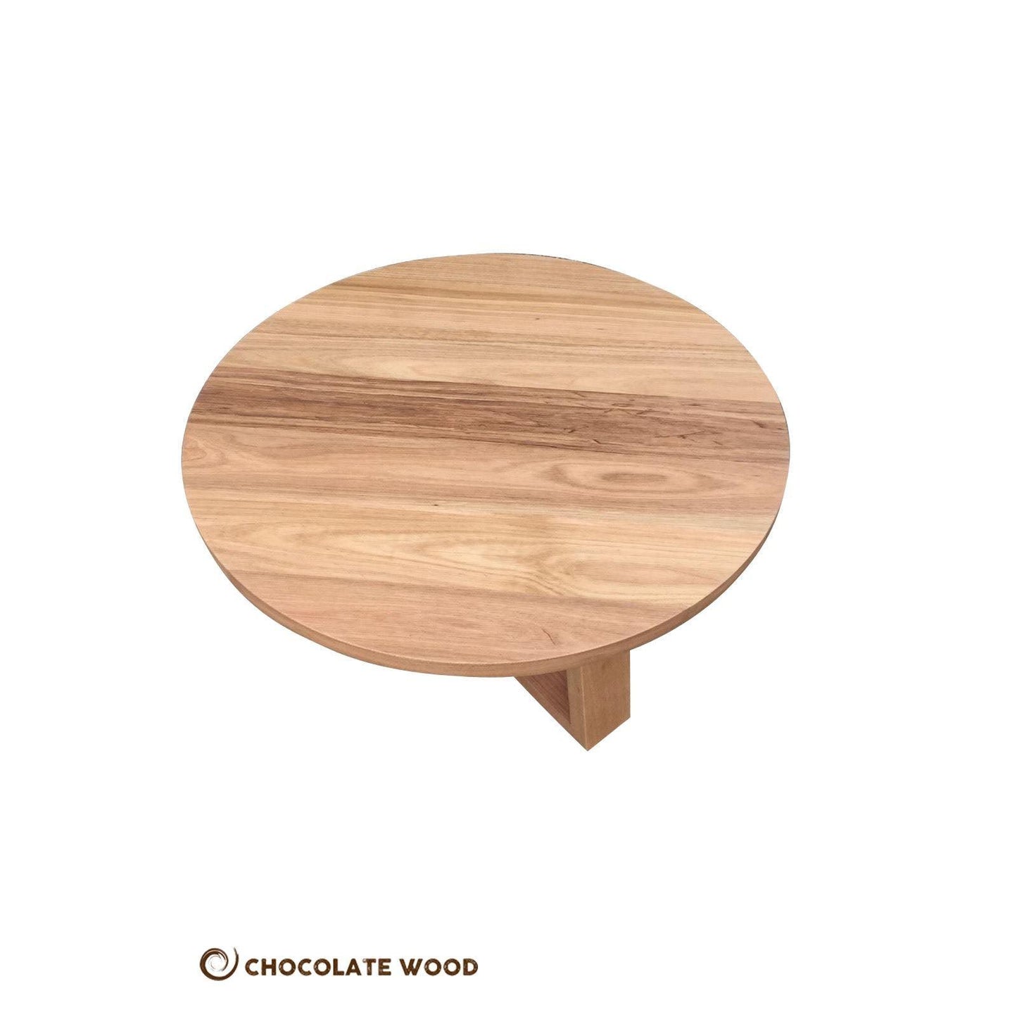 TANSY ROUND COFFEE TABLE 1200MM DIA. - SOLID TASSIE OAK