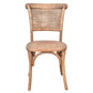 MITCHELL SOLID OAK TIMBER DINING CHAIR NATURAL - MyChocolateWood
