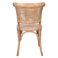 MITCHELL SOLID OAK TIMBER DINING CHAIR NATURAL - MyChocolateWood