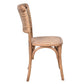 MITCHELL SOLID OAK TIMBER DINING CHAIR NATURAL - MyChocolateWood