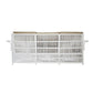 NAPOLI HAMPTONS STYLE 3-SEATER RATTAN SOFA IN SOLID WHITE - MyChocolateWood
