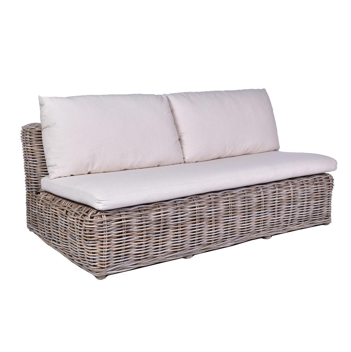 LOURA 2 SEATER SOFA IN GREY WASH