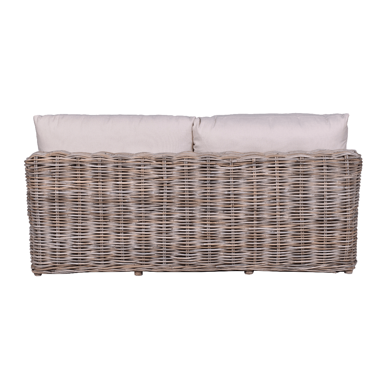 LOURA 2 SEATER SOFA IN GREY WASH