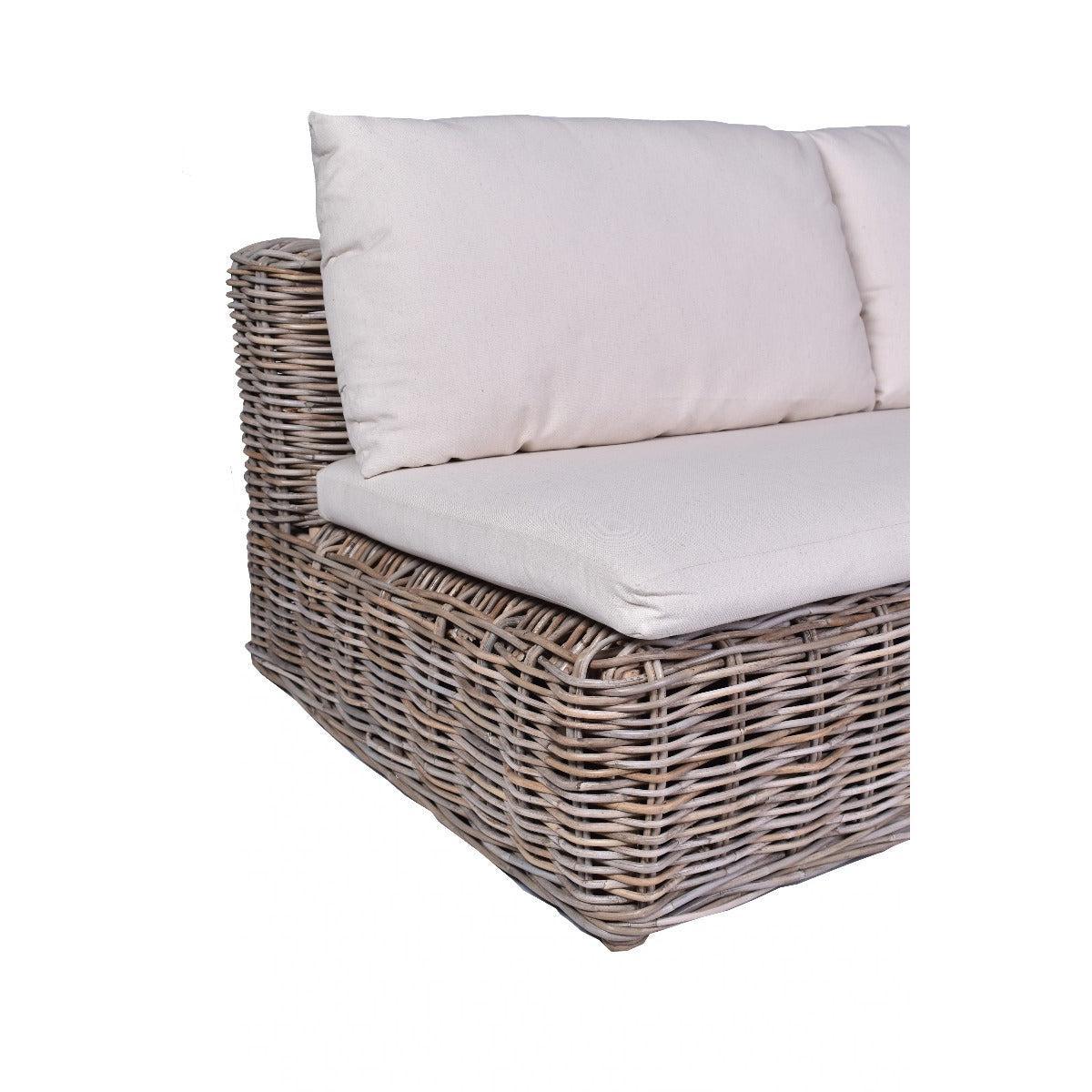 LOURA 2 SEATER SOFA IN GREY WASH