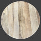 PIONEER RECYCLED ELM ROUND COFFEE TABLE 85CM DIAMETER - MyChocolateWood