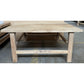PIONEER SQUARE COFFEE TABLE IN RECYCLED ELM 100CM