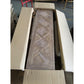MORO RECYCLED ELM RUSTIC CONSOLE/HALL TABLE 3 DRAWERS PARQUETRY TOP 180CM - MyChocolateWood