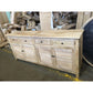 VILLA LOUVRE STYLE BUFFET SIDEBOARD 4 DOORS & 2 DRAWERS IN RECYCLED ELM 200CM - MyChocolateWood