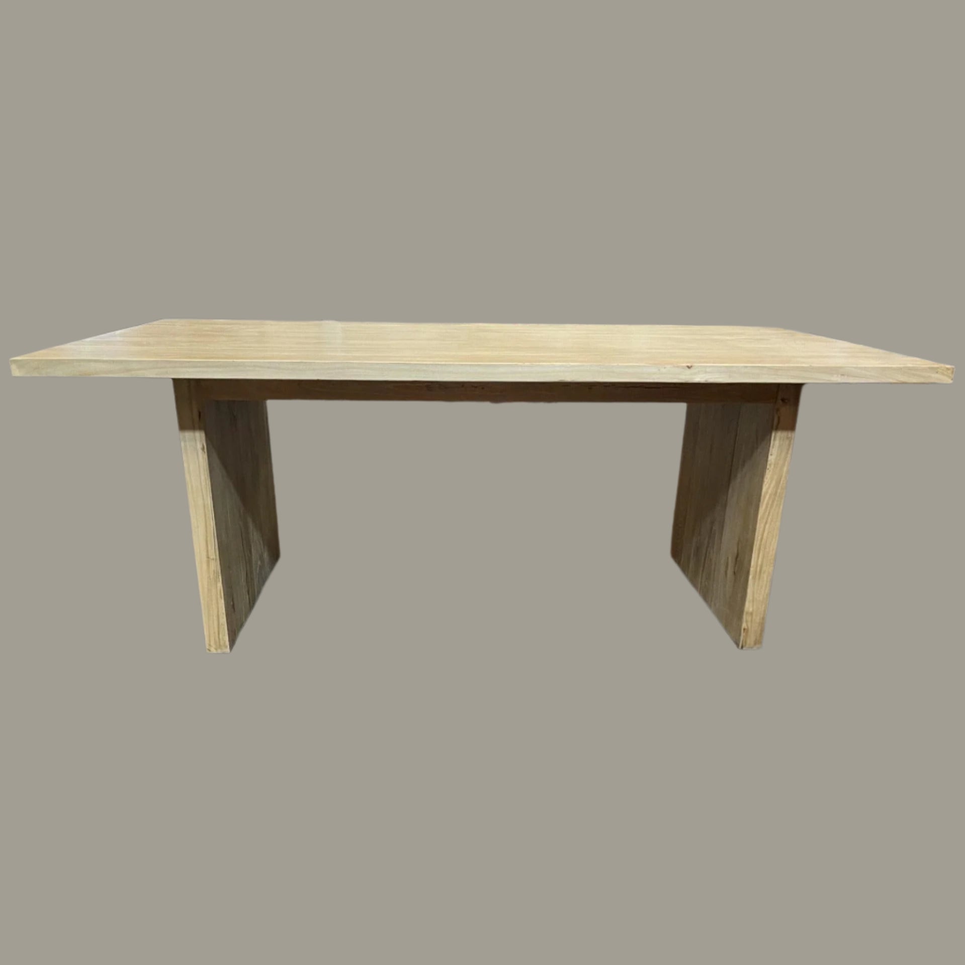 ZEUS RECYCLED ELM DINING TABLE 240CM - MyChocolateWood