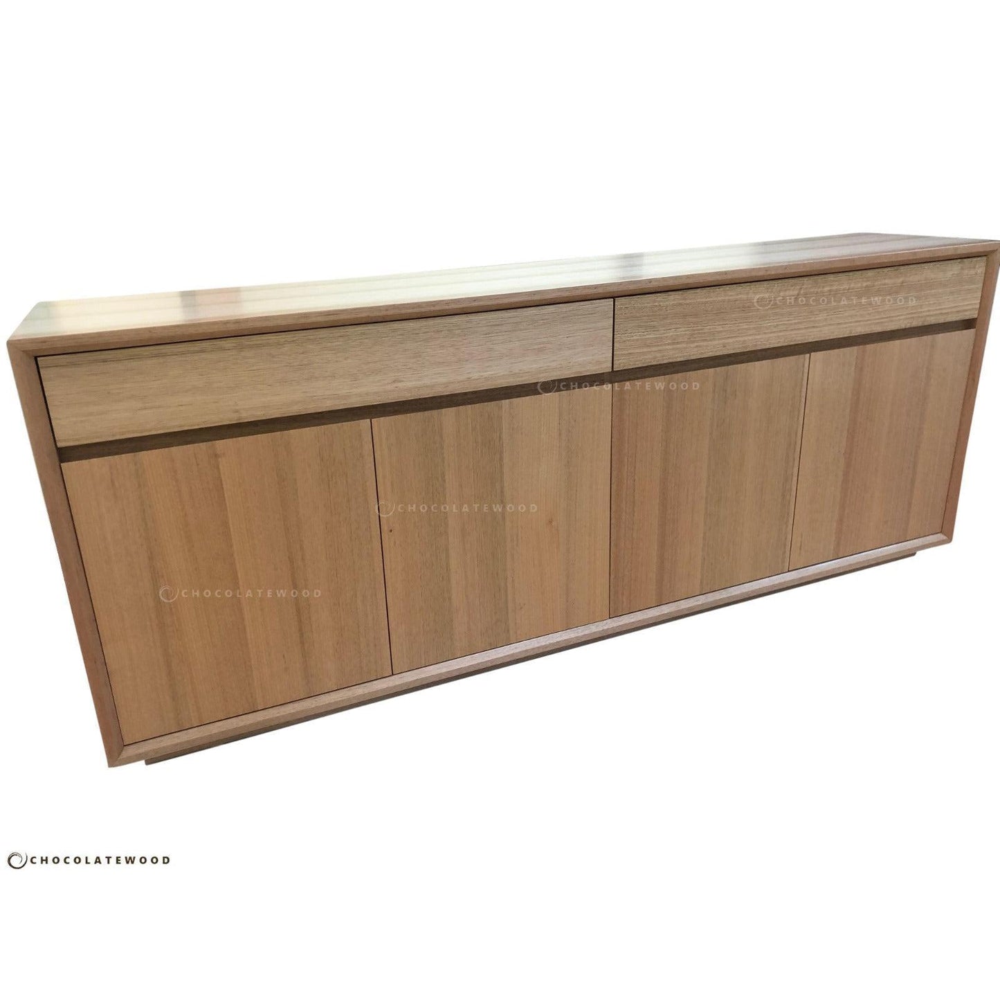 LAUNCESTON 2 DRAWERS 4 DOORS TASSIE OAK BUFFET MADE TO ORDER