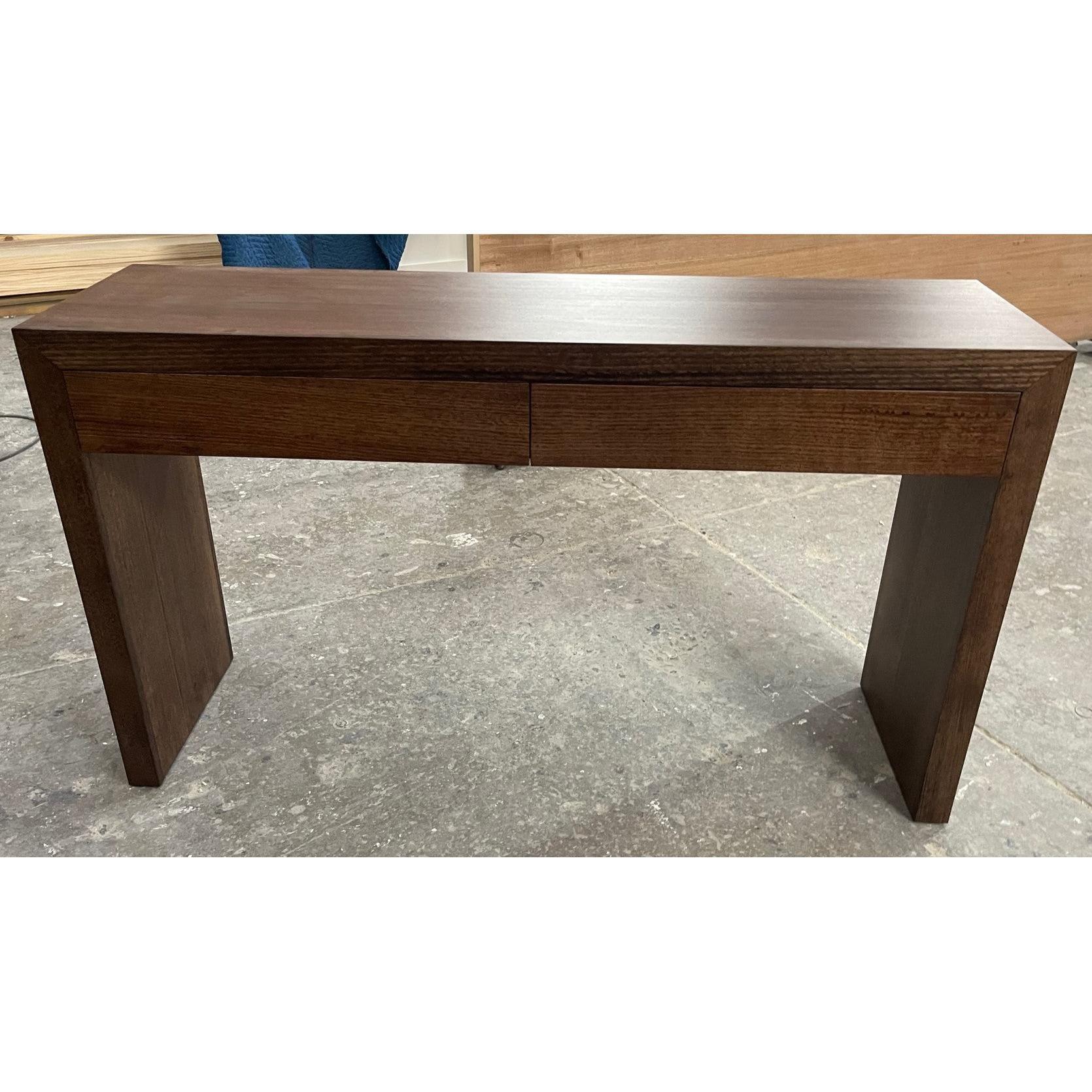 BELFAST CUSTOM MADE TASSIE OAK HALL TABLE
