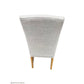 MULAN FABRIC DINING CHAIR IN FLAXEEN - FLOOR STOCK CLEARANCE - MyChocolateWood