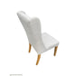 MUSKAT FRENCH PROVINCIAL/HAMPTON DINING CHAIR IN FLAXEEN - MyChocolateWood