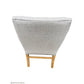 ORTAL FRENCH PROVINCIAL/HAMPTON STYLE DINING CHAIR IN FLAXEEN - MyChocolateWood