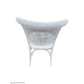 GIBRALTAR ROUND DINING TABLE IN 140CM + 4 MARSEILLE WHITE DINING CHAIRS - MyChocolateWood