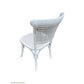 MARSEILLE  RECYCLED ELM DINING CHAIR IN WHITE