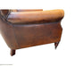 GRACELAND ANTIQUE PREMIUM GRADE LEATHER ARMCHAIR IN CARAMEL - MyChocolateWood