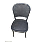 TIVOLI ROUND DINING TABLE 150CM DIAMETER +4 BERMUDA DINING CHAIRS IN BLACK - MyChocolateWood