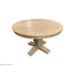 TIVOLI ROUND DINING TABLE IN RECYCLED ELM 150CM DIAMETER - MyChocolateWood