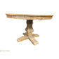 TIVOLI ROUND DINING TABLE IN RECYCLED ELM 150CM DIAMETER - MyChocolateWood