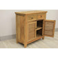VILLA RUSTIC LOUVRE STYLE BUFFET/SIDEBOARD WITH 2 DOORS & 2 DRAWERS  - MyChocolateWood