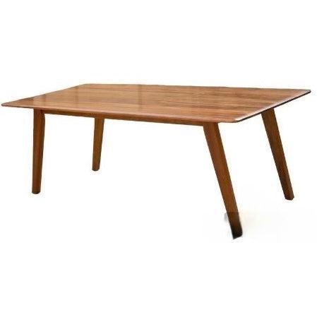 ALMA SOLID TASMANIAN BLACKWOOD DINING TABLE 210CM