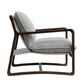 ROGAN BOUCLE TEXTURED FABRIC/ASHWOOD CHAIR IN OAT - MyChocolateWood